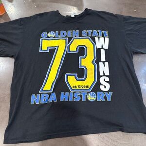 Golden State Warriors Black T-Shirt
